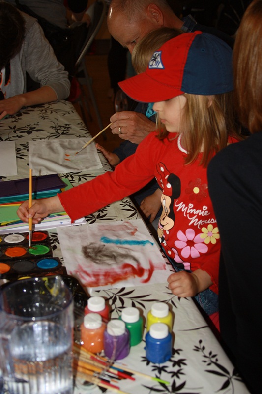 Marta maluje:) Zdjęcie: Iwona Żak